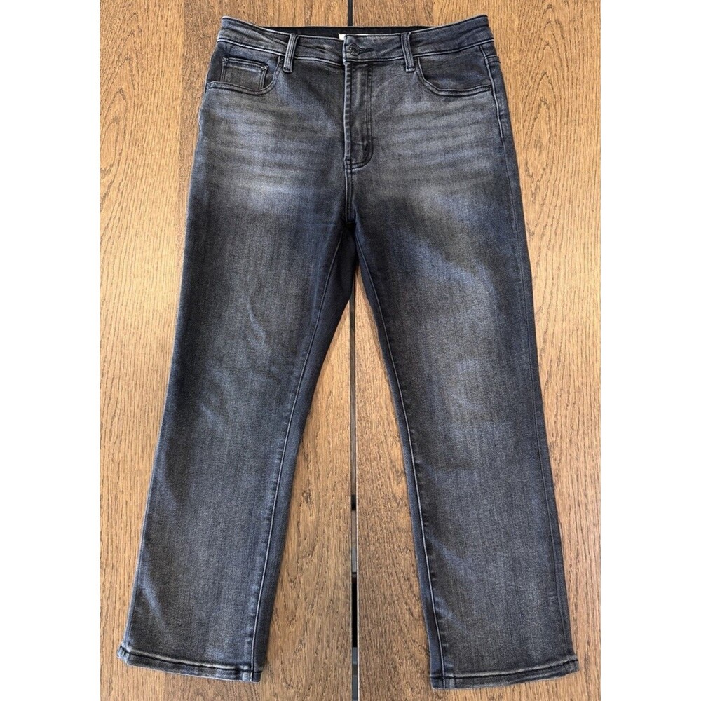 Mother Superior Insider Crop Step Fray Jeans Women’s Sz 30 Shoot To Thrill Wash